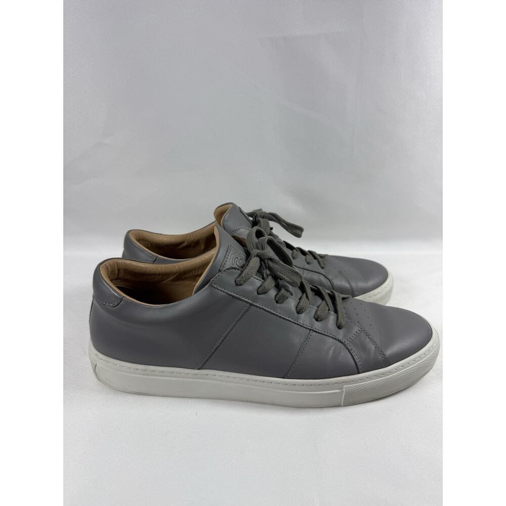 GREATS Brooklyn Gray Leather Sneakers Men’s US 13 EU 46 Italy